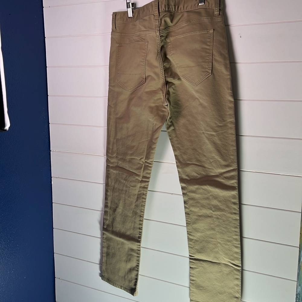 Banana Republic travel Jean 32x32 slim fit tan pants MN51 - Picture 3 of 4